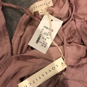 Mauve Flowy mini dress perfect for spring weddings